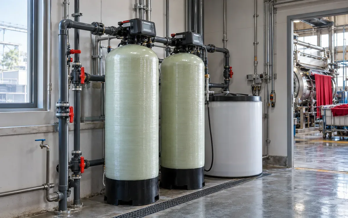Dyehouse Water Hardness Testing and Softener Control