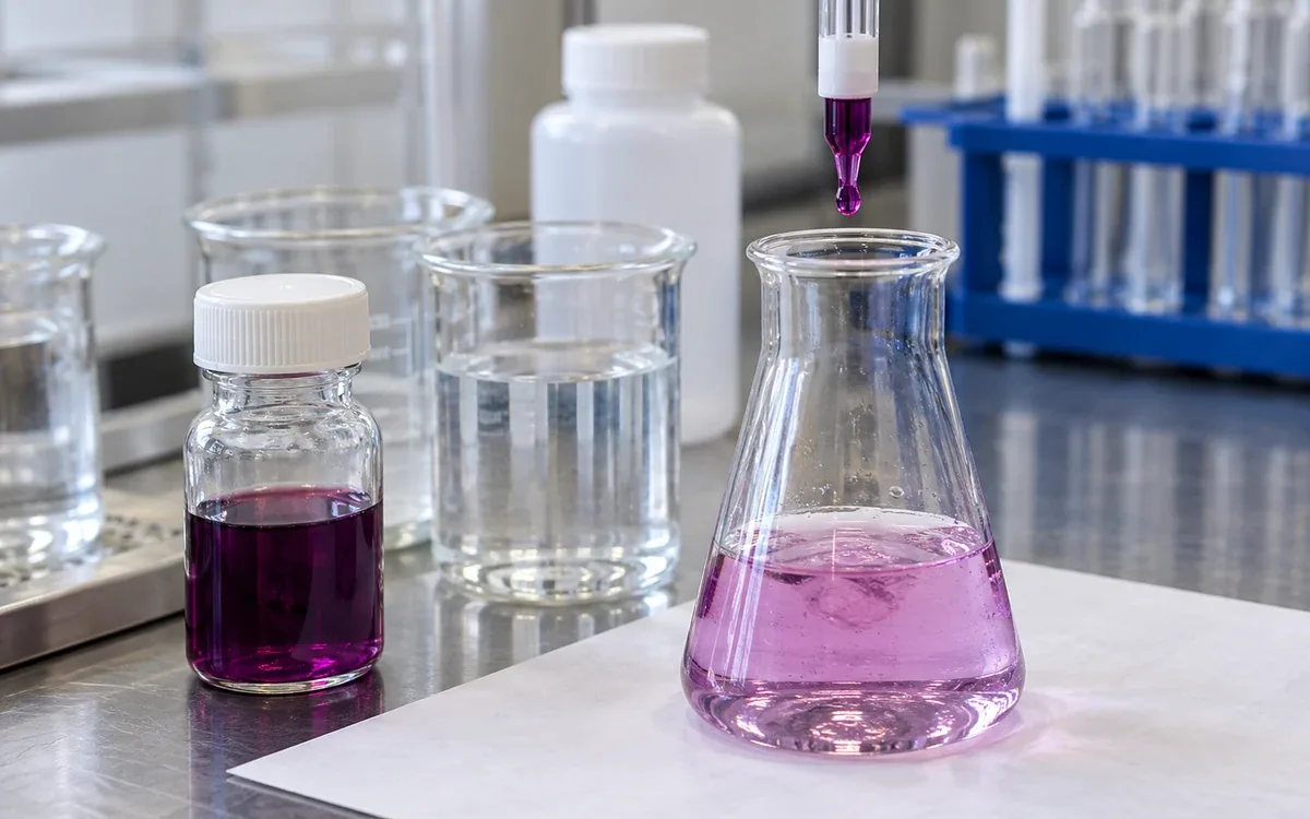 Dyehouse water hardness testing and softener control process