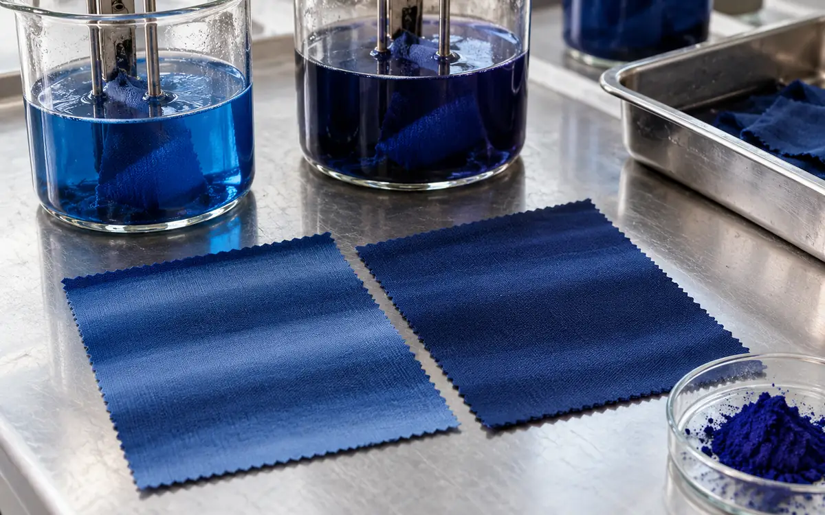 Nylon Acid Dyeing and Barre Control in Fabric Lots — process illustration