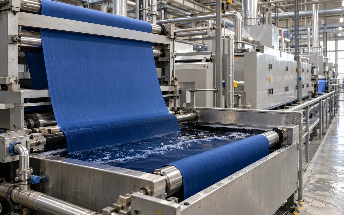 Tailing and Listing in Continuous Fabric Dyeing