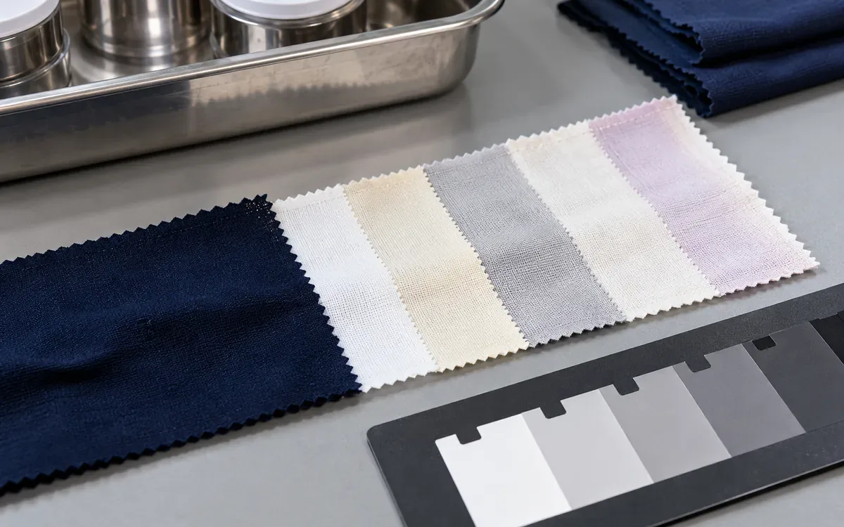 Colourfastness to Washing and How to Read the Test Report — process illustration