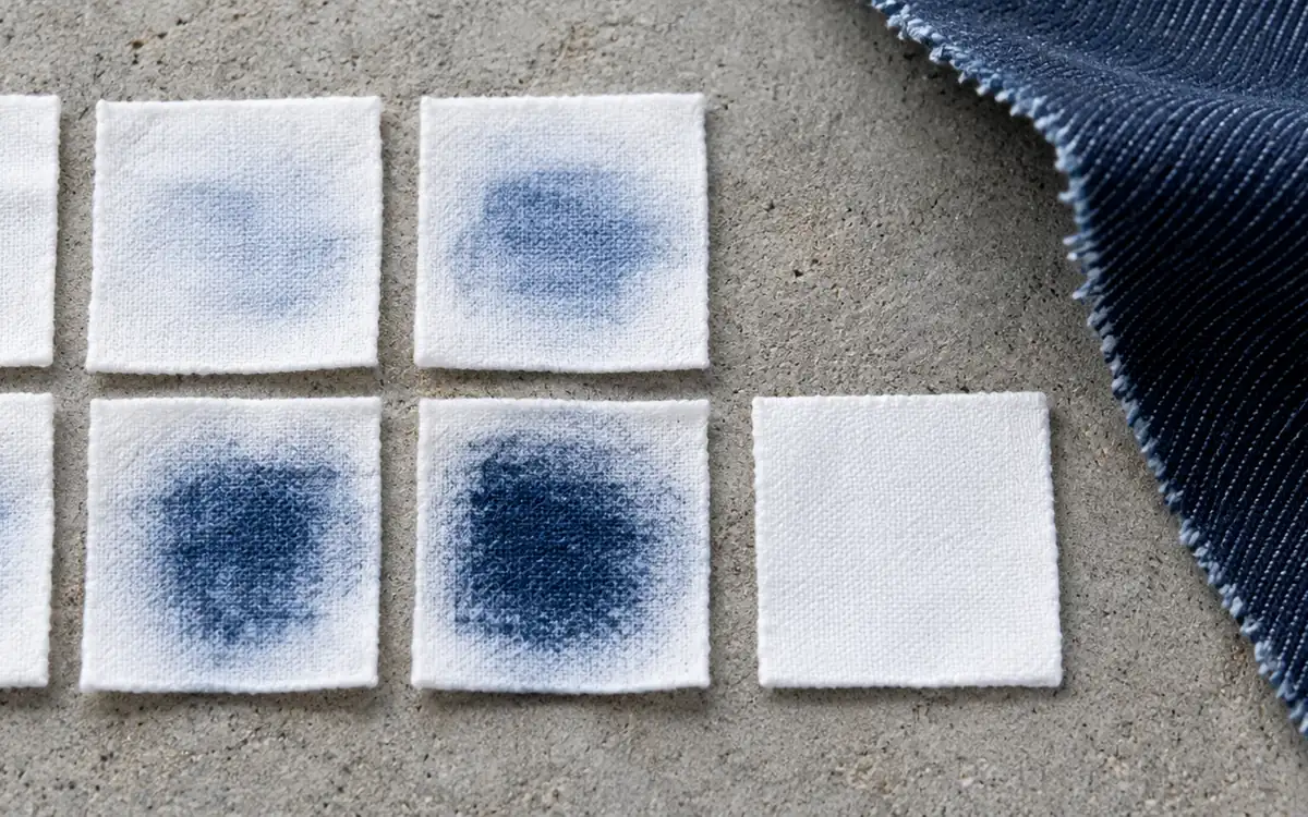 Wet and Dry Rubbing Fastness for Dyed Textiles — process illustration
