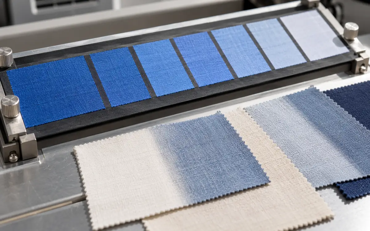 Light Fastness Testing of Textiles and Exposure Interpretation — process illustration