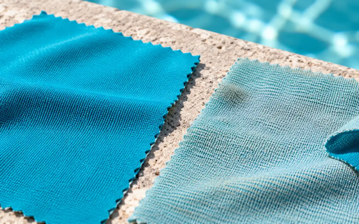 Chlorinated Water Colourfastness for Swimwear Fabrics — process illustration