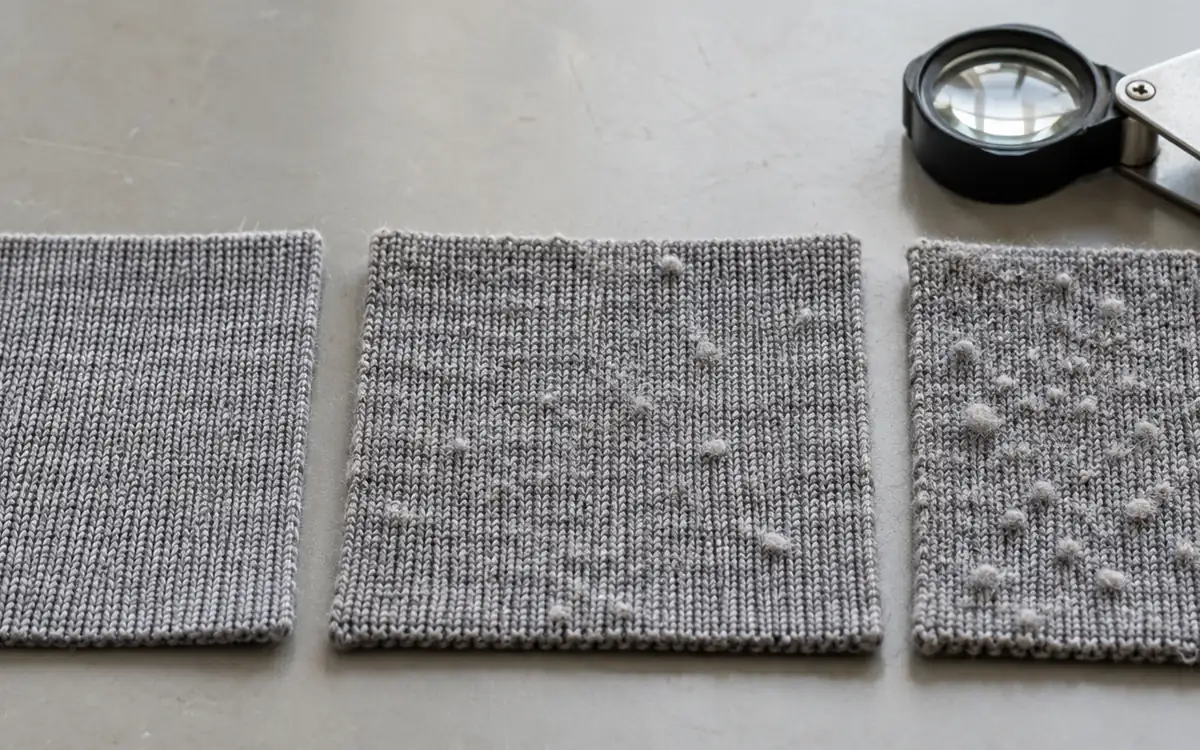 Fabric Pilling Tests and How to Compare Ratings — process illustration
