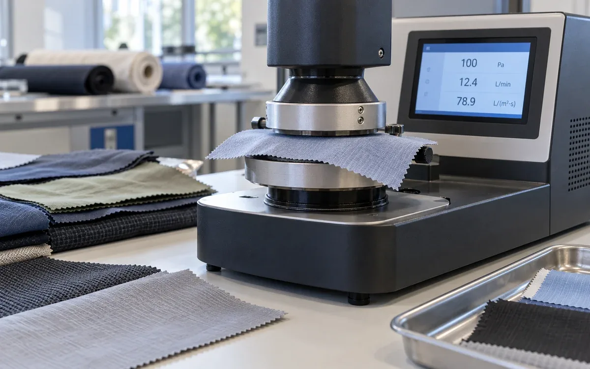 Fabric Air Permeability Testing for Apparel Specifications