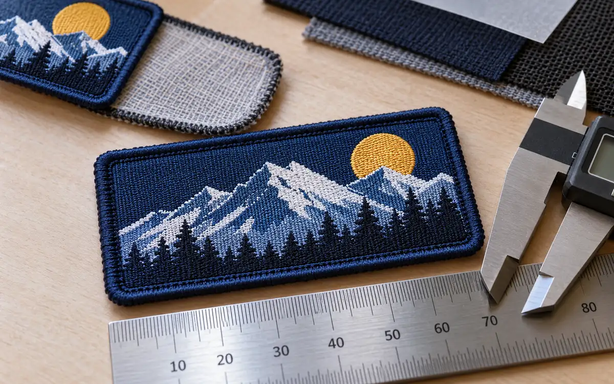 Woven Patch Specifications for Garment Product Teams — process illustration