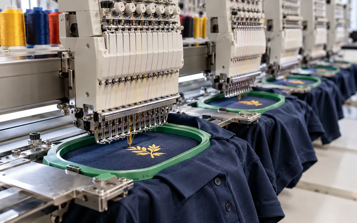 Embroidery Costing with Stitch Count and Machine Time