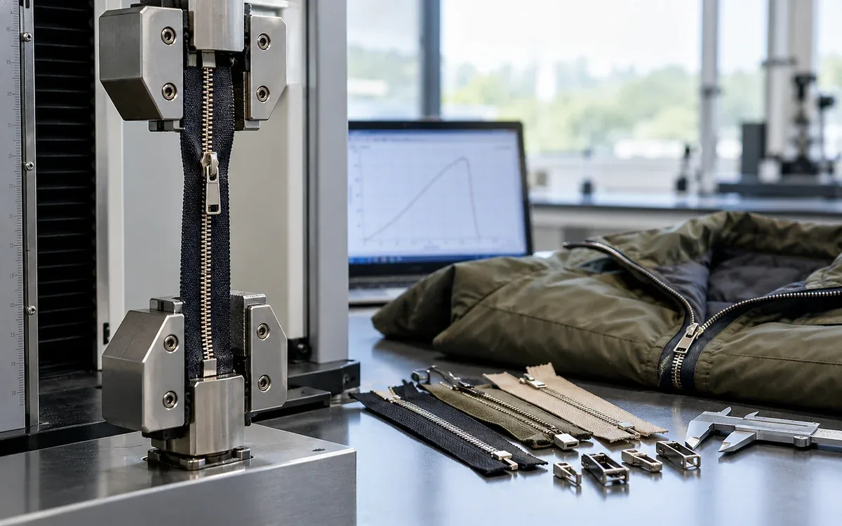 Zipper Performance Tests and Garment Failure Diagnosis