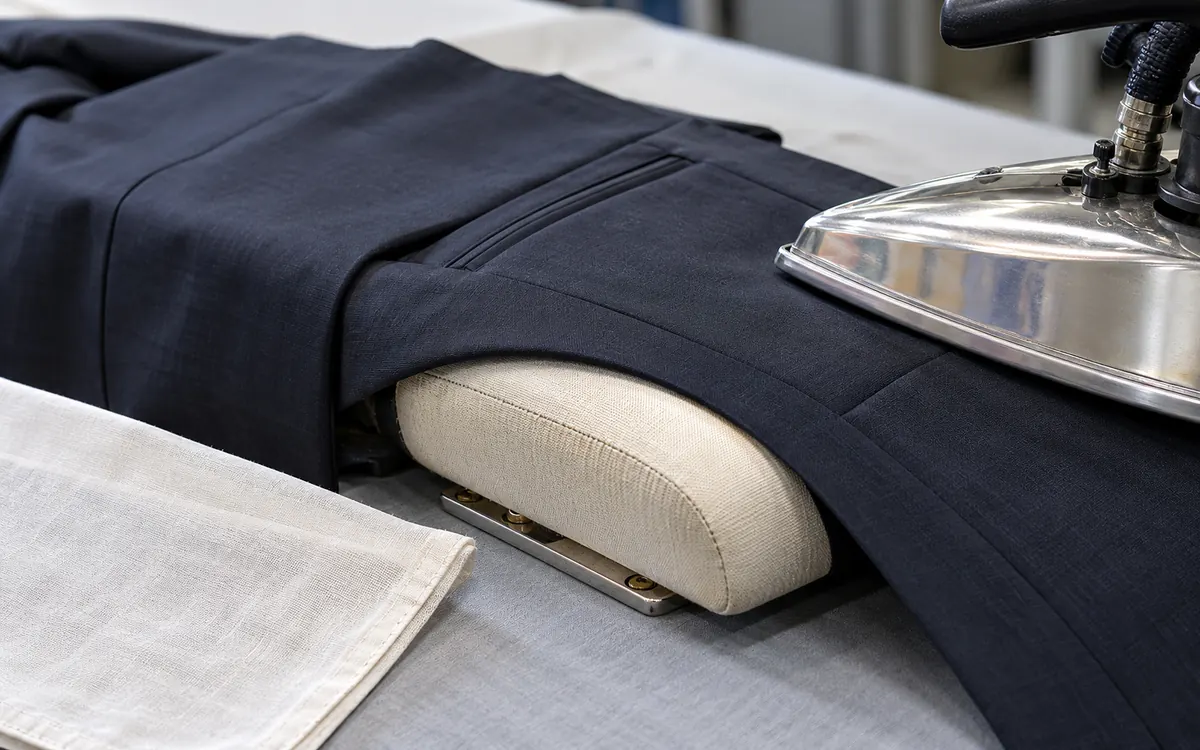 Garment Pressing Troubleshooting for Shine, Marks and Shape — process illustration