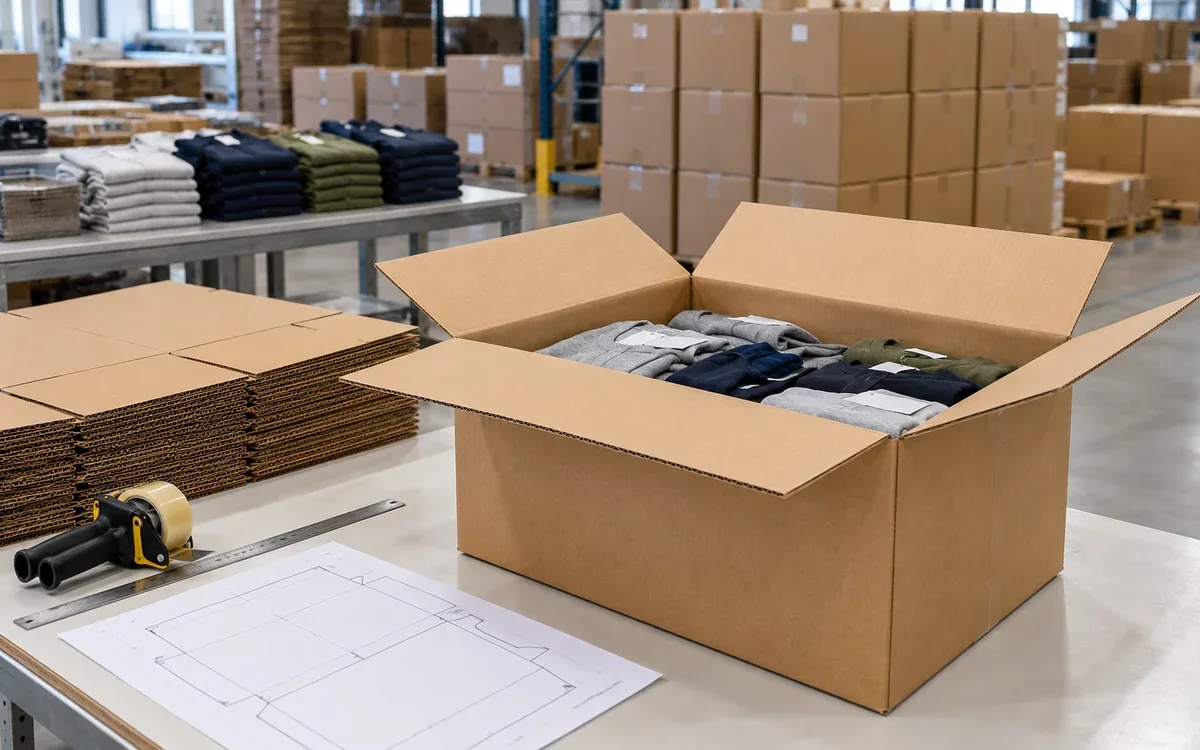 Carton Blank Consumption and Cost for Garment Orders