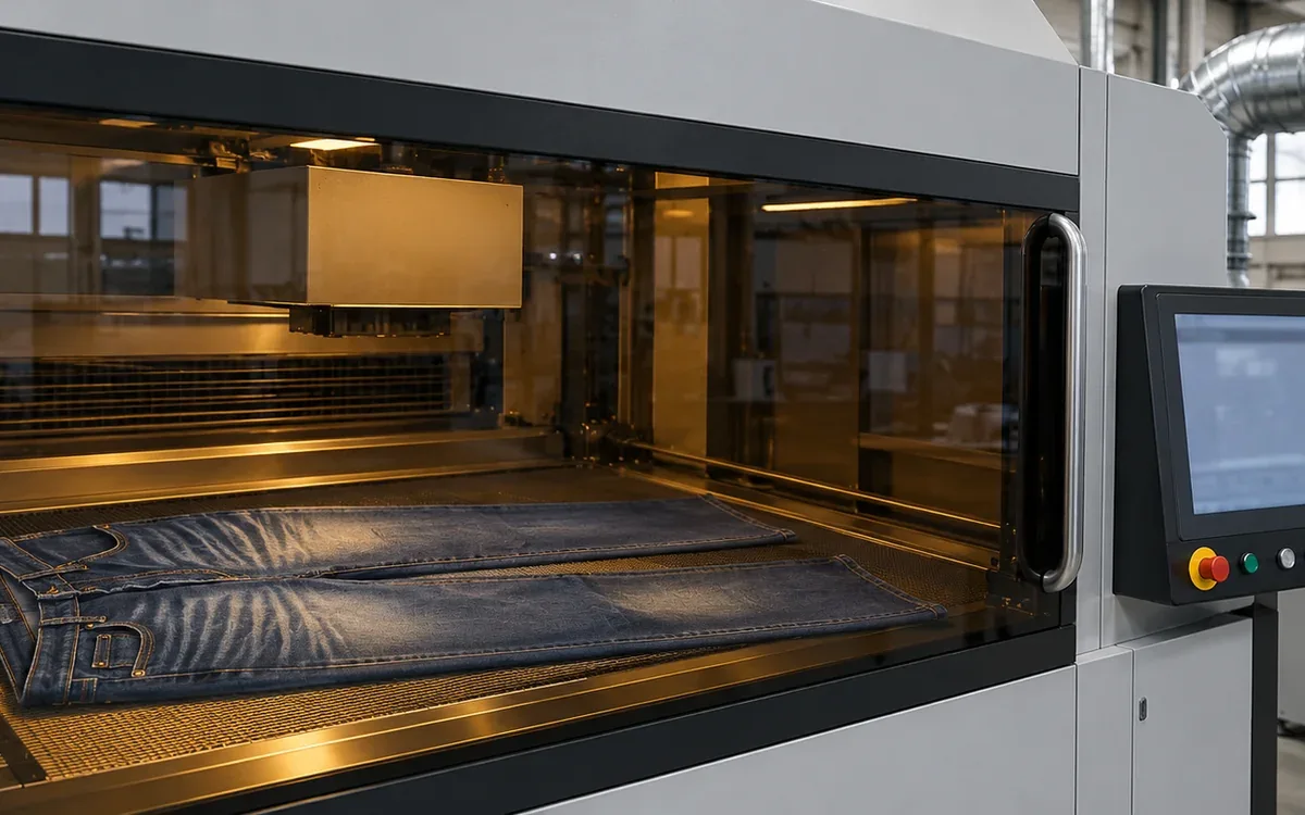 Laser Denim Finishing from Artwork to Approved Wear Effect