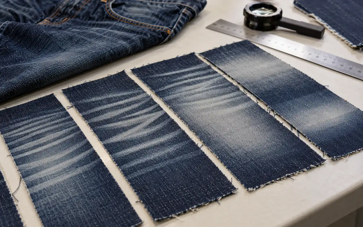Laser Denim Finishing from Artwork to Approved Wear Effect — process illustration