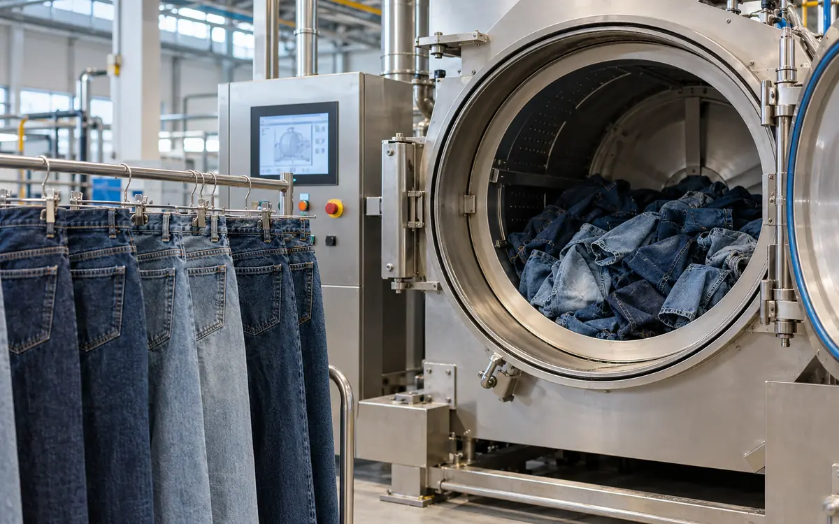 Ozone Denim Finishing and Process Validation