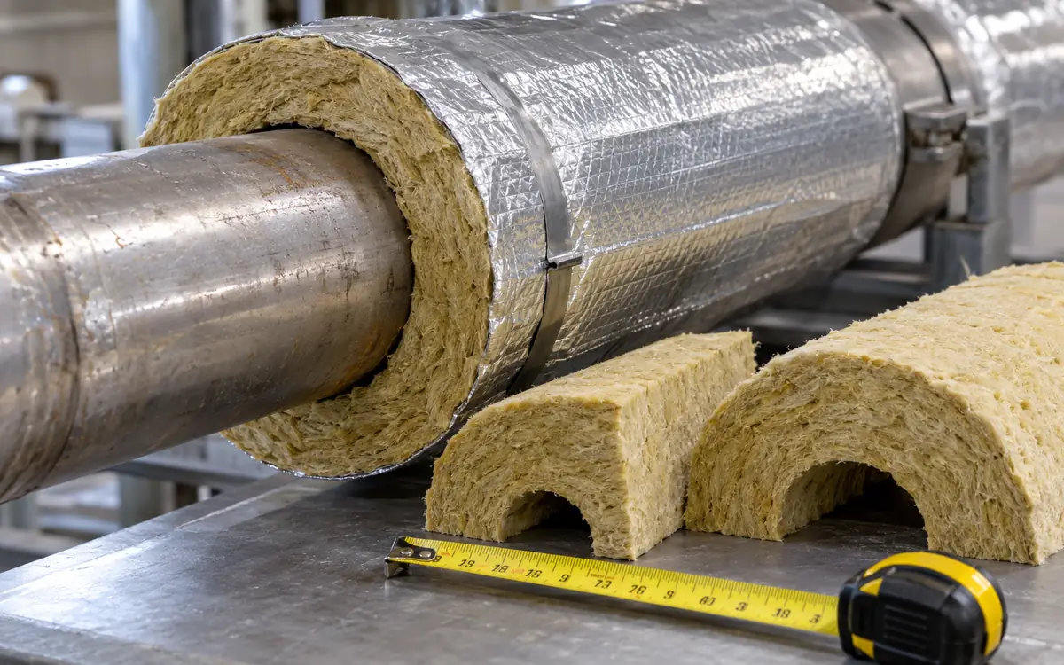 Steam Pipe Insulation in Textile Mills from Heat Loss to Repair Priority — process illustration