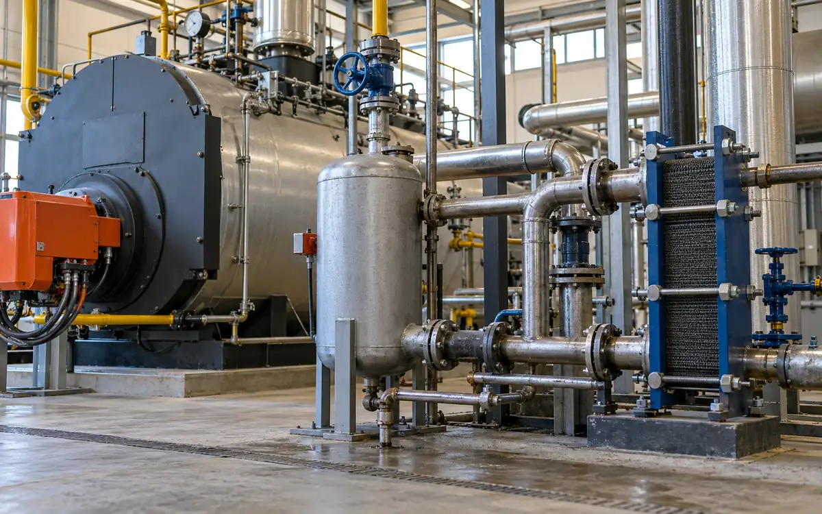Boiler Blowdown Control and Heat Recovery for Textile Plants