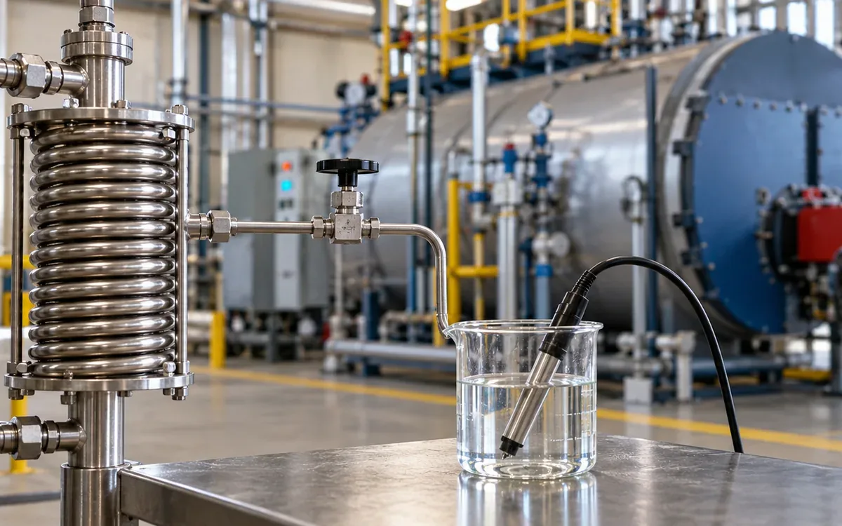 Boiler Blowdown Control and Heat Recovery for Textile Plants — process illustration