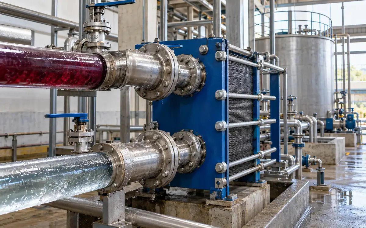 Dyeing Effluent Heat Recovery with a Practical Heat Exchanger Balance