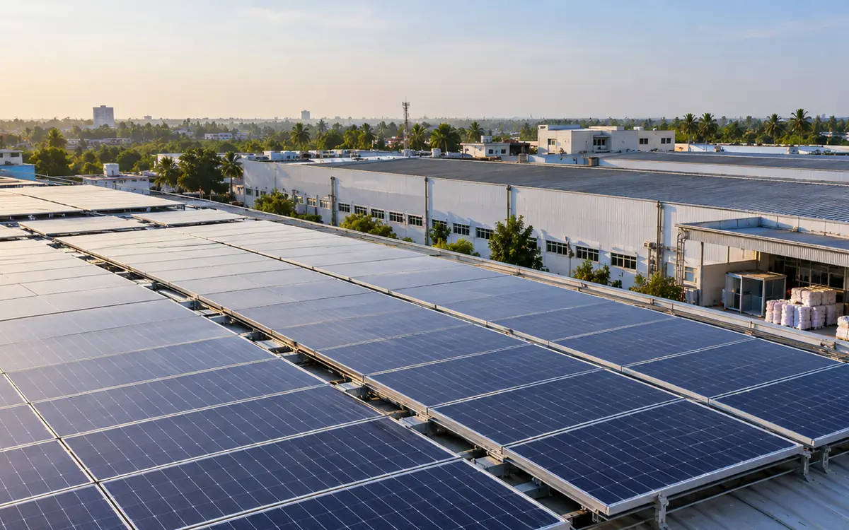 Rooftop Solar for Garment Factories with Hourly Self Consumption and Payback