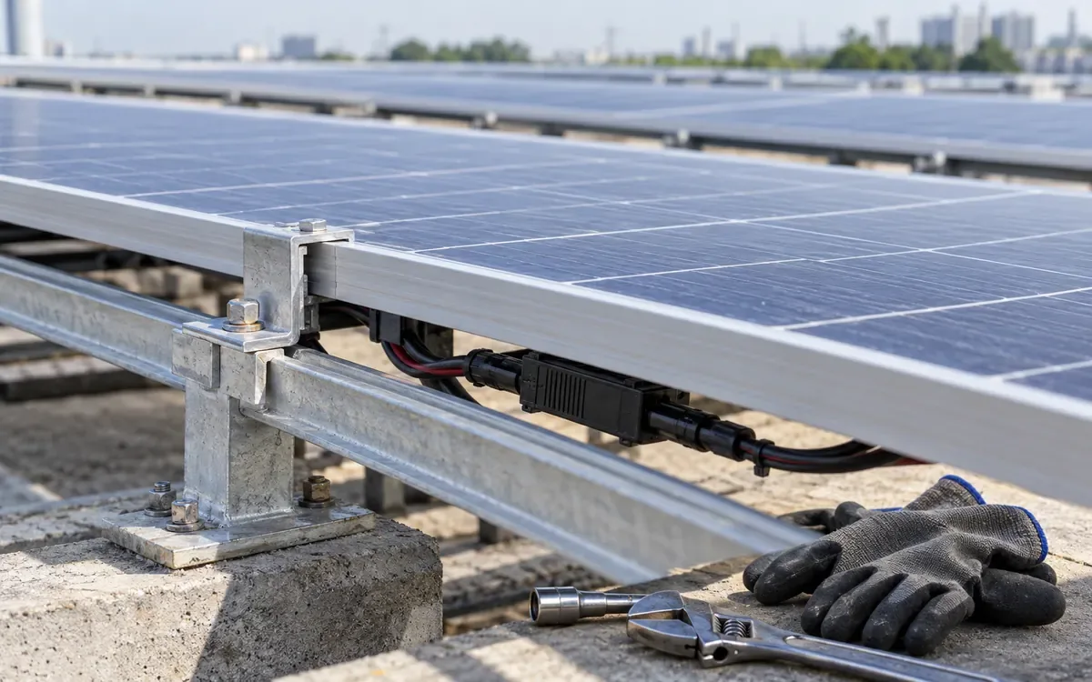 Rooftop Solar for Garment Factories with Hourly Self Consumption and Payback — process illustration