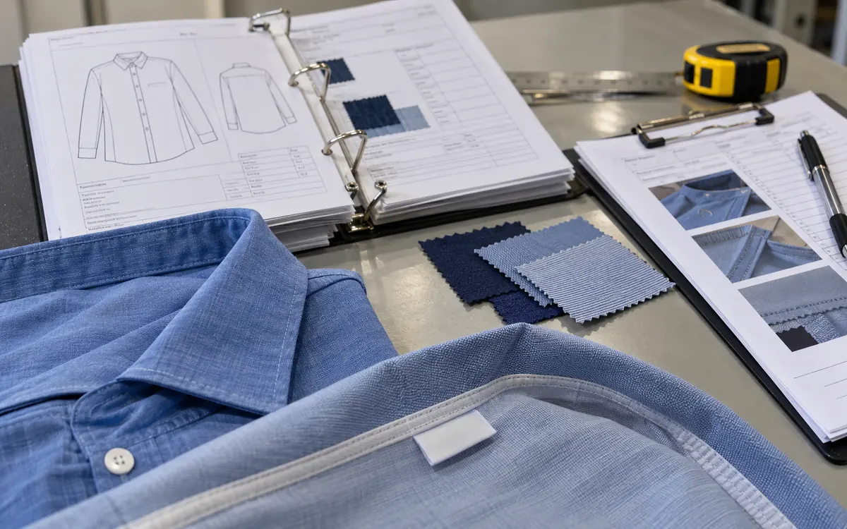 Internal Quality Audits in Garment Factories with Evidence Based Sampling — process illustration